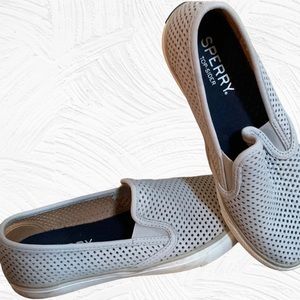 SPERRY TOP-SIDER Women’s Slip On Loafers Mesh Shoes Size 6